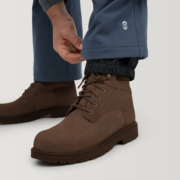 NEW Free Country Men's Wind/Water Resistant Flex Softshell Ski Pant Jet Black M - Picture 4 of 9